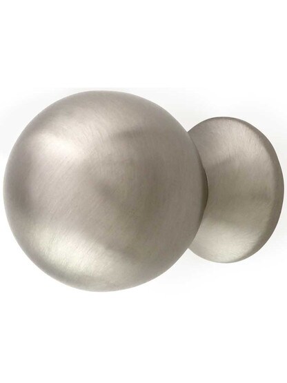 Fuller Cabinet Knob - 1 inch Diameter in Stainless Steel.